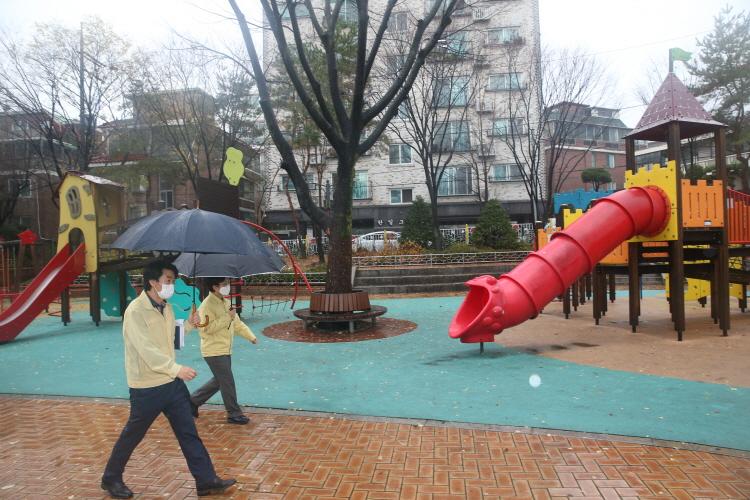 20201119  테마어린이공원 조성사업지 방문_갈곡리 어린이공원 이미지